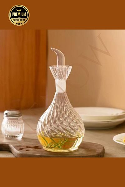 NEWNOW 900 ml Optical Borosilicate Glass Oil Bowl - 1 Piece