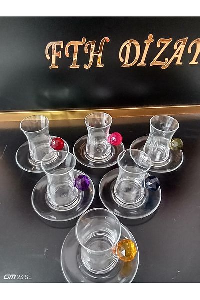 Paşabahçe Fth Design 6 Persons New Tea Pleasure
