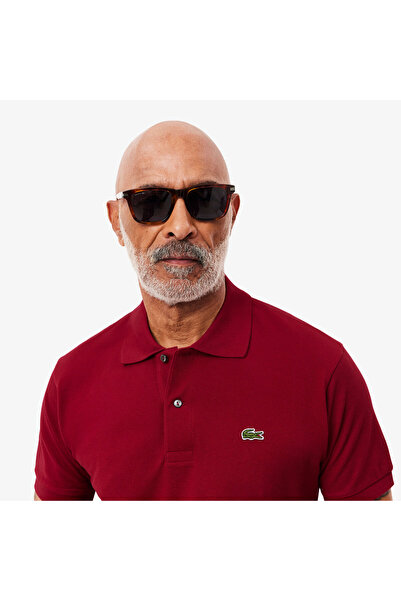 Lacoste L.12.12 Erkek Classic Fit Bordo Polo