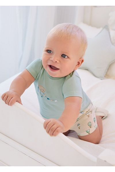 MAYORAL Summer Baby Boy Blouse Shorts Set