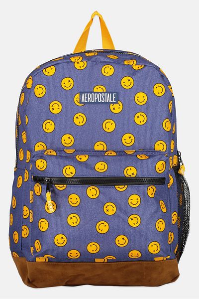 Aeropostale Women Brand Logo Backpack 42 H x 34 L x 12 W cm, Purple