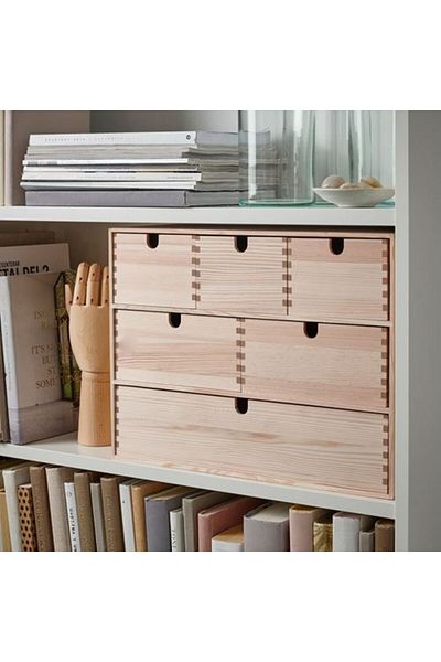 IKEA - Moppe, Box with Drawers, Pine, 42X18X32 cm