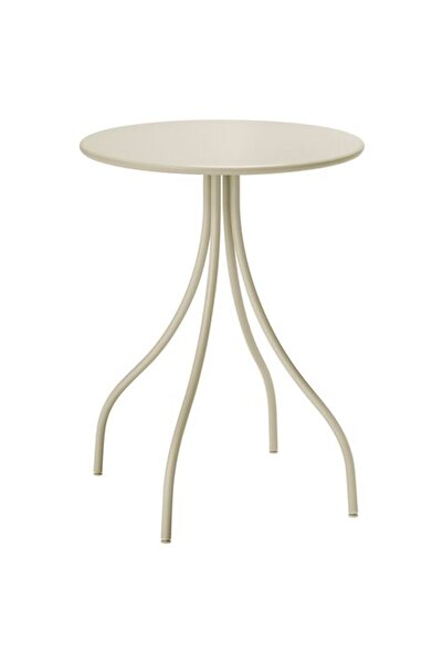 IKEA - TANEBRO, yan sehpa, açık gri-bej, 46 cm