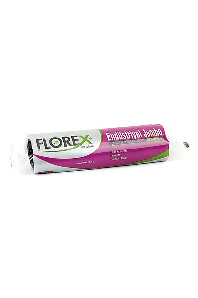 Florex Double Layer Industrial Garbage Bag - 80X110 cm Jumbo Size