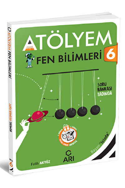 Efsane Yayınları 6.Sınıf ARI Atölyem Fen Bilimleri Soru Bankası / Fenito / Ba...