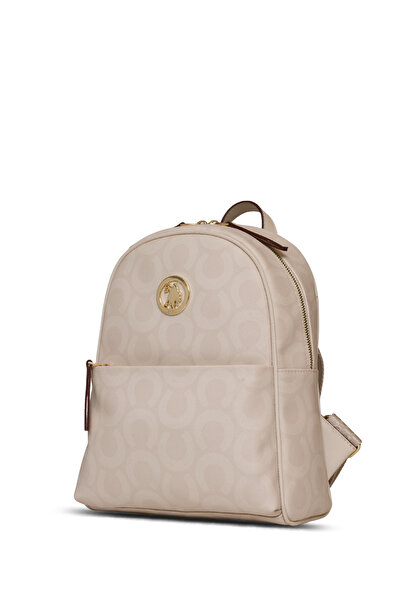 U.S. Polo Assn. Ecru Women's Backpack Us25173