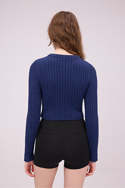 Addax М'який трикотажний светр з велосипедним коміром K3378-B4