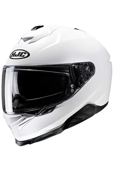 HJC i71 KASK SEMI FLAT İNCİ BEYAZI