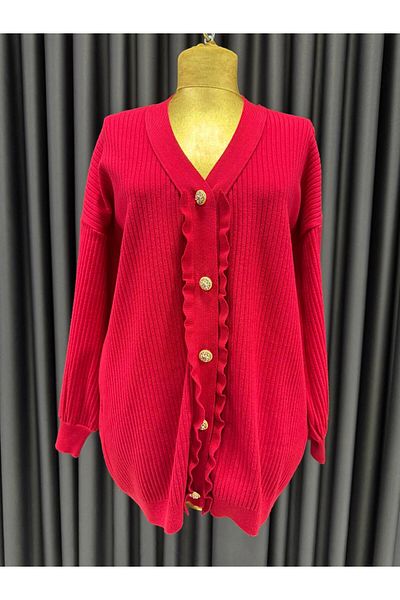 Ghisa Frilled Cardigan