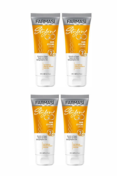 Farmasi 4'Lü Style‘n Go Kıvırcık Saçlar Için Saç Bakım Kremi 200 ml