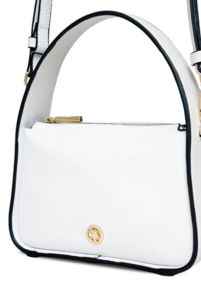U.S. Polo Assn. Us25259 Model Alb Geantă de umăr pentru femei