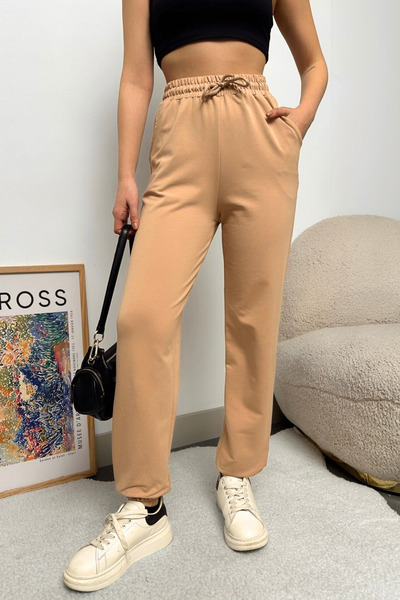 CMZ COLLECTİON Oversize Sweatpants Elastic Leg 3 Threads