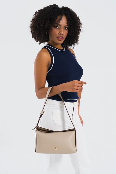 U.S. Polo Assn. Geantă de umăr de damă bej Us25203
