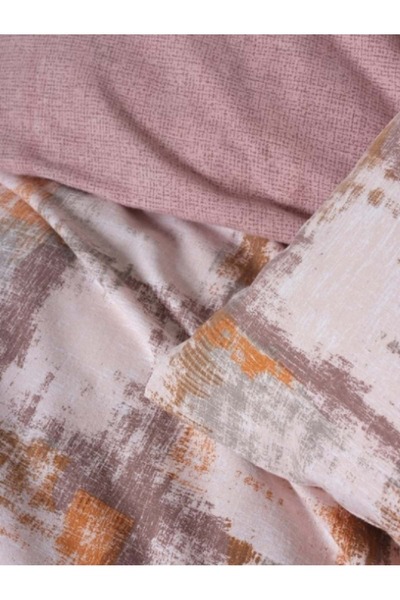 Cotton Box Σετ Παπλωματοθήκη Διπλό Πλακάκι Flannel Rina