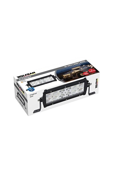 WOLFRAM Led Bar Beyaz+Turuncu 7 Fonksiyonlu 19 Cm