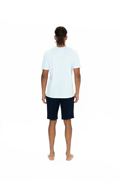 U.S. Polo Assn. Πόλο Ασν. Ανδρικό κοστούμι σορτς - Στρογγυλή λαιμόκοψη και λεπτομέρεια τσέπης 025SUN.Z1.ET.8.A.G8.R.OU8.P.0.KMIB