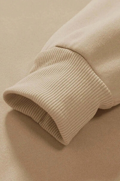 Wish BF ramen ön baskılı oversize kapşonlu sweatshirt hoodie