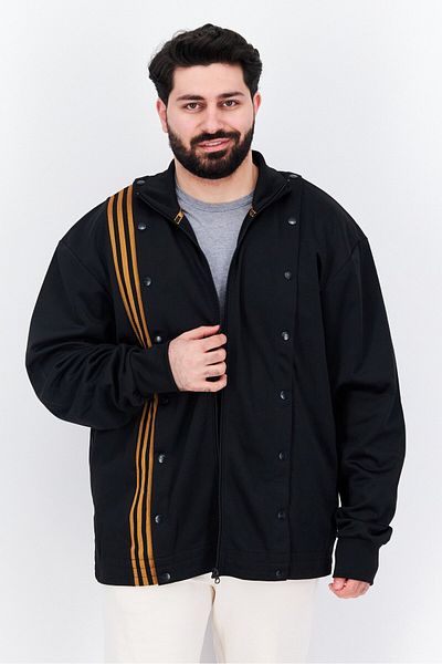 adidas Originals x Ivy Park Men Sportswear Fit Long Sleeve Outdoor Track Jacket, Black
