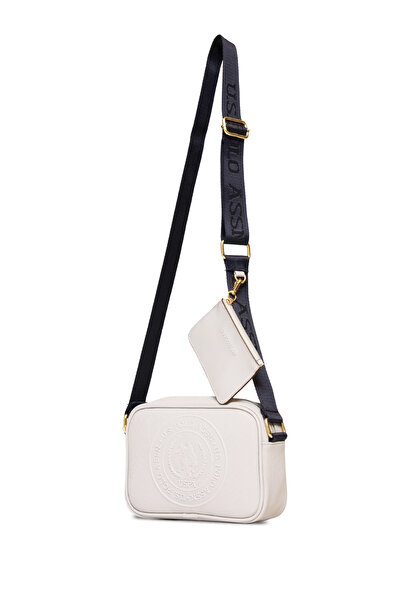 U.S. Polo Assn. White Women's Messenger Bag Us25275