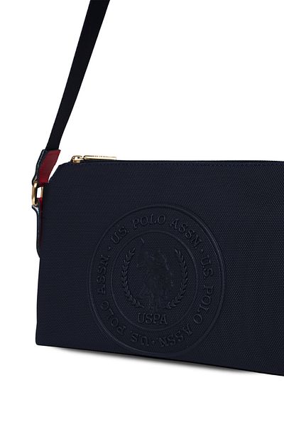 U.S. Polo Assn. Geantă de damă albastru-marin-roșu Us25268