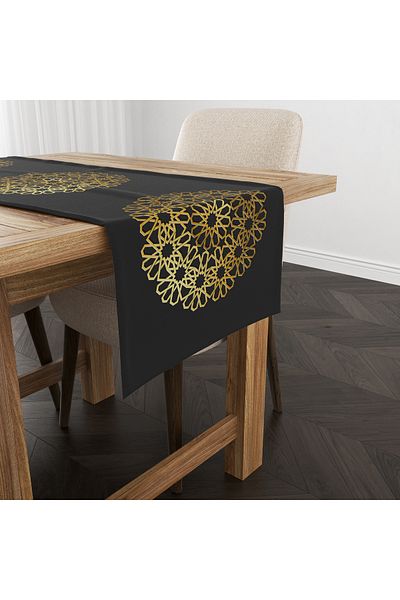 Filamente Ramadan Runner / Ramadan Pattern / Rezistent la pete - Tesatura Micropetek lavabila 140x40
