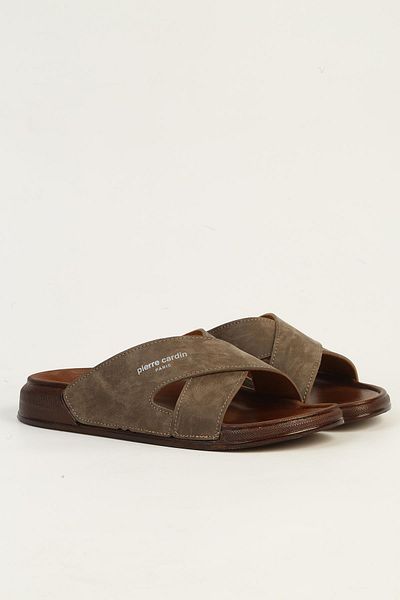 Pierre Cardin Ανδρικές παντόφλες Mink PC-7412