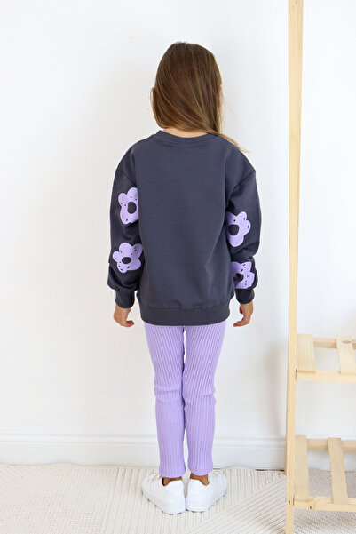 e-çocuk Daisy Tights 3-9 Years Old Girl's Suit 1497
