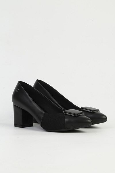 Pierre Cardin Μαύρα γυναικεία παπούτσια με τακούνι PC-54732