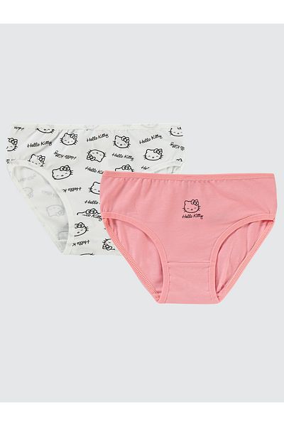Hello Kitty 2-10 Years Girl's Pink Panties Set of 2