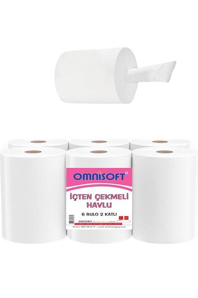 Omnisoft 10 Parcel Inside Pull Paper Towels 60 Rolls