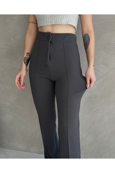 mymoda Angel Women's Chimali Fabric Palazzo Trousers