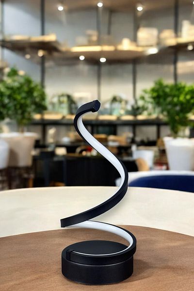 LEGACY Black Color Modern Design Led Table Lamp - Lampshade - Night Light