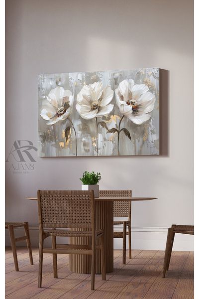 AR AJANS KANVAS TABLO Pictură decorativă pe pânză elegantă triplă puritate infinită