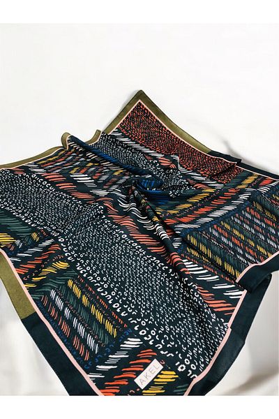 Akel Digital Soft Scarf 4 Pattern
