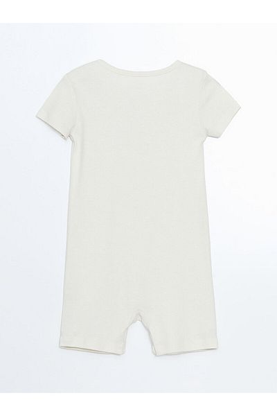 LC Waikiki Crew Neck Cotton Baby Boy Jumpsuit