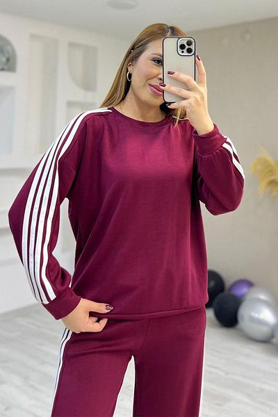 Slim'N Lift 4-Stripe Modal Fabric Tracksuit Set