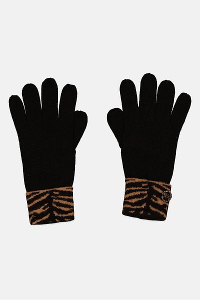Michael Kors Women Knitted Glove, Black