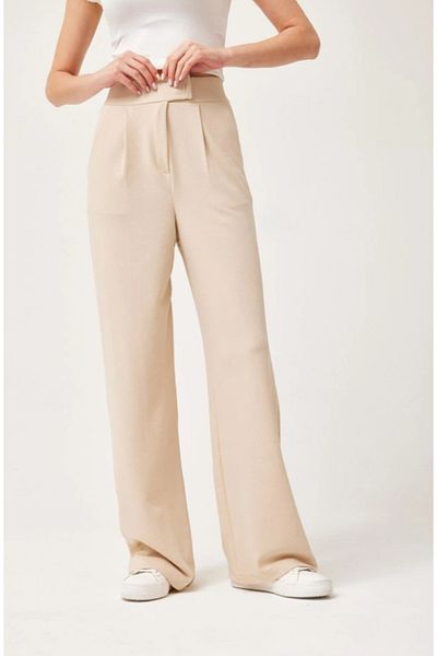 VivaJoy Women's Lycra High Waist Velcro Palazzo Pants