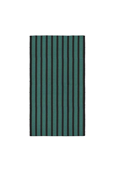 IKEA - VAGSKYLT, yolluk, yeşil-siyah, 80x150 cm