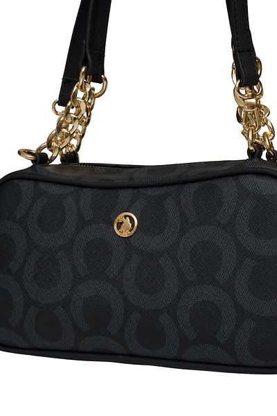 U.S. Polo Assn. Us25151 Geantă de umăr pentru femei model neagră