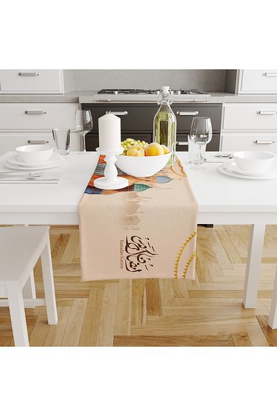 Filamente Ramadan Runner / Model Ramadan / Rezistent la pete - Tesatura lavabila Honeycomb 140x62