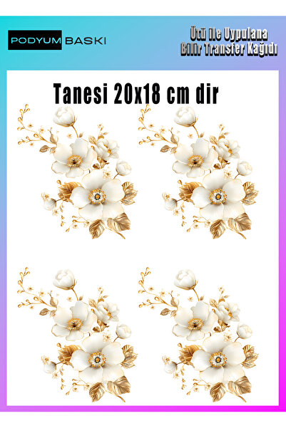 podyum baskı Ütü Ile Tekstil Baskısı 4lÜ Supla - Amerikan servis Baskı Seti