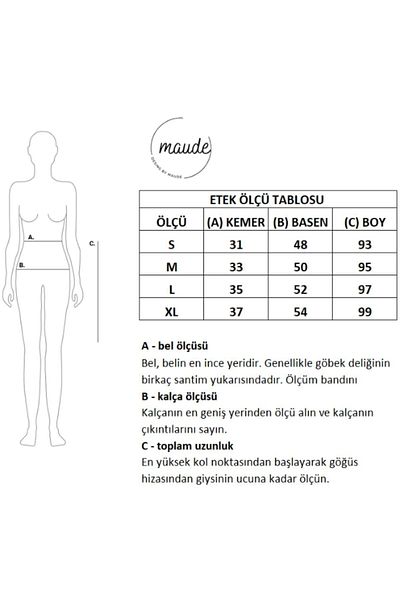 Maude Γυναικεία μπεζ βισκόζη σατέν ζώνη ελαστική φούστα με φερμουάρ Maxi Length A Line