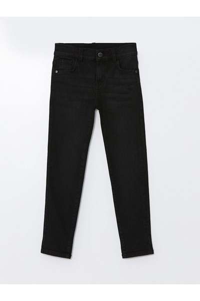 LC Waikiki Pantaloni de jeans pentru băieți cu talie elastică reglabilă