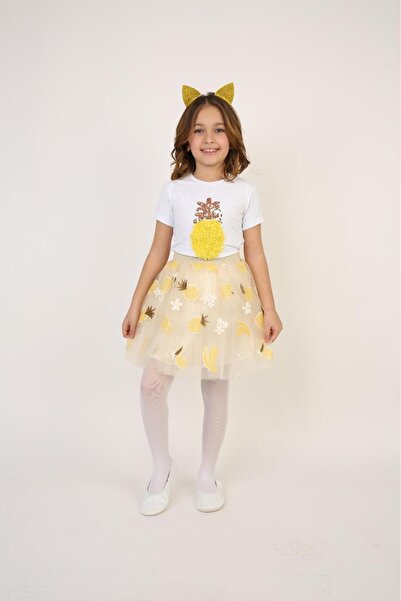 Yakalaa Ananasli Body Skirt Suit for Girl's 23 April 29 Optember and Special ...