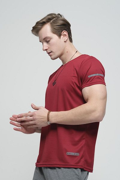 Oksit Ανδρικό Tshirt Cappi Micro Polyester Slim Fit Performance Training Athlete