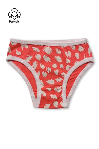 MK Mukko Kids Girl's Cotton Panties Set of 6 Colorful and Patterned Design