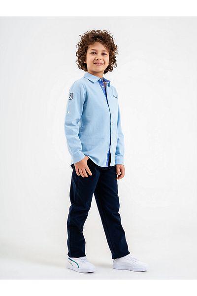 Pierre Cardin Boy's Trousers 10-12 Years Dark Blue