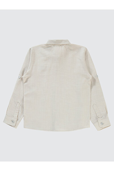 Civil Boys Boy's Shirt 6-9 Years Beige