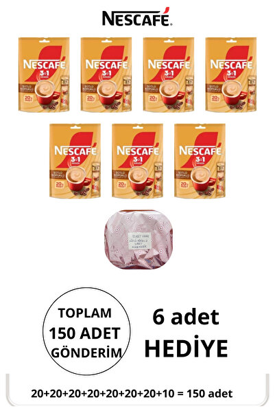 Nescafe 144 Pieces of Milk Foam 3 in 1 - 17.5 G